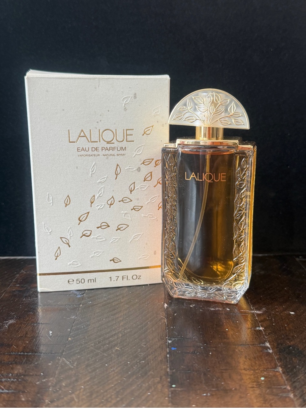 Lalique Women's Eau de Parfum - Gold and Clear Glass Bottle